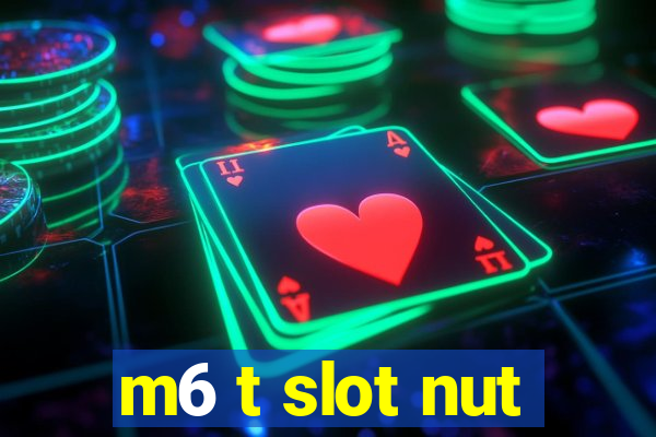 m6 t slot nut