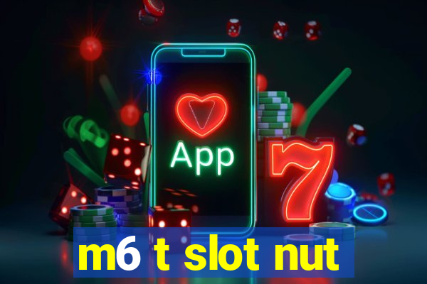 m6 t slot nut