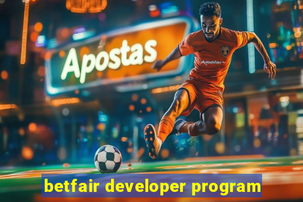 betfair developer program