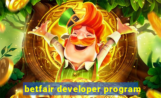 betfair developer program