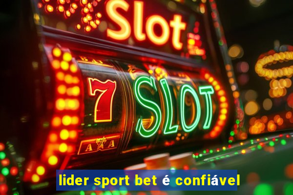 lider sport bet é confiável