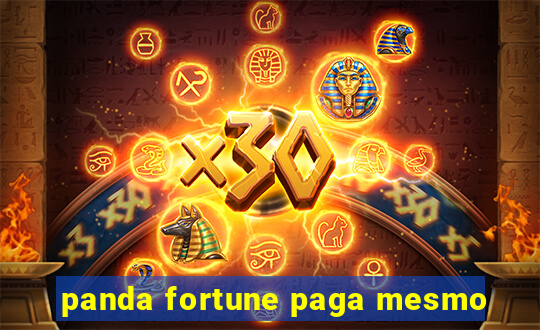 panda fortune paga mesmo