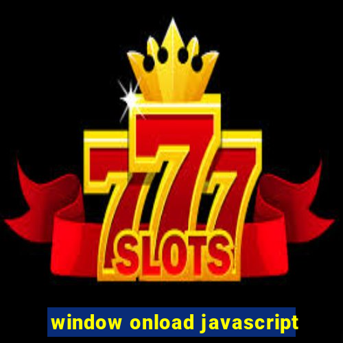 window onload javascript