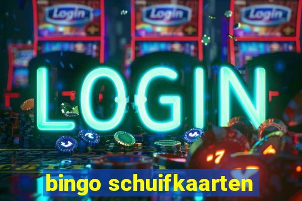 bingo schuifkaarten