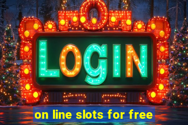 on line slots for free