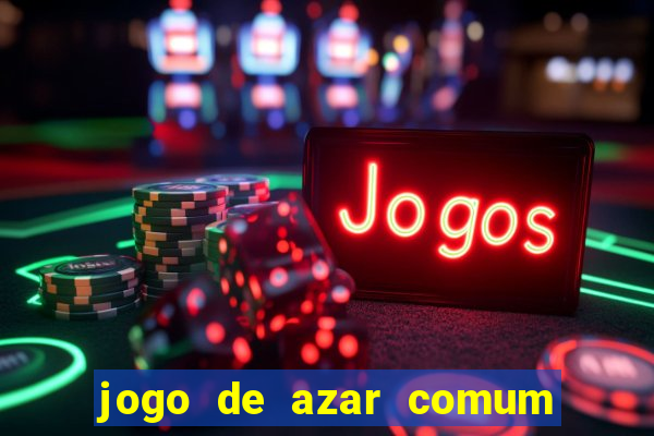 jogo de azar comum em cassinos