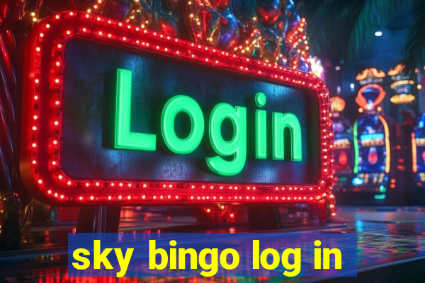 sky bingo log in