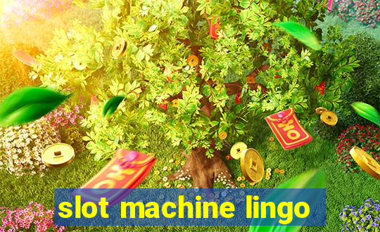 slot machine lingo