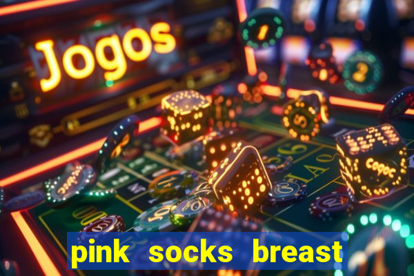 pink socks breast cancer awareness football