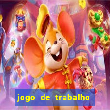 jogo de trabalho no escritório