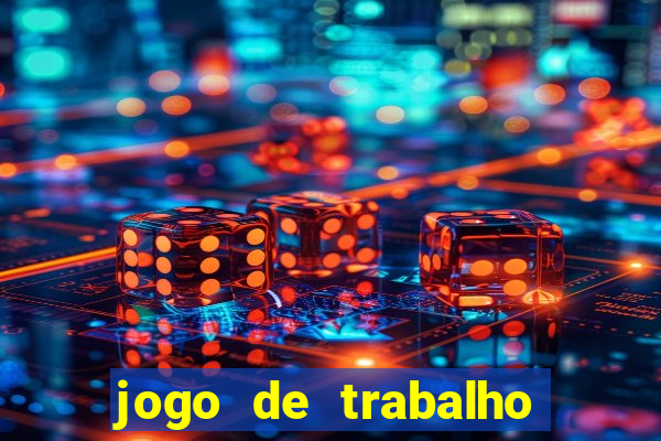 jogo de trabalho no escritório