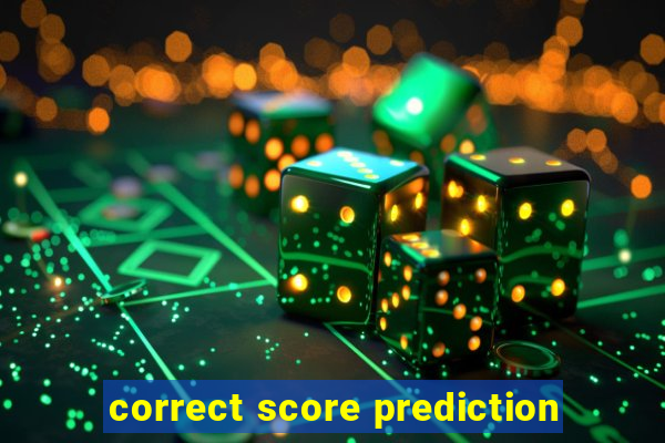 correct score prediction