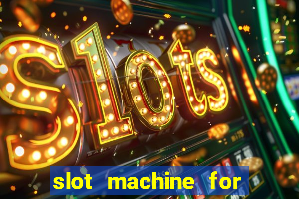 slot machine for home bar