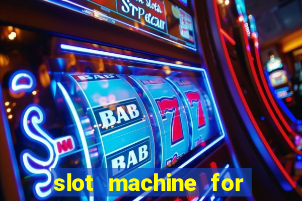 slot machine for home bar