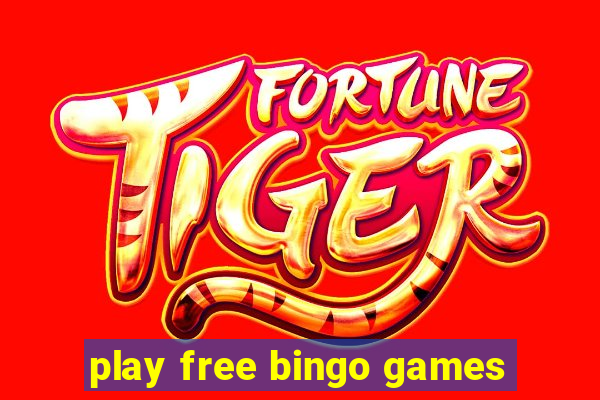 play free bingo games