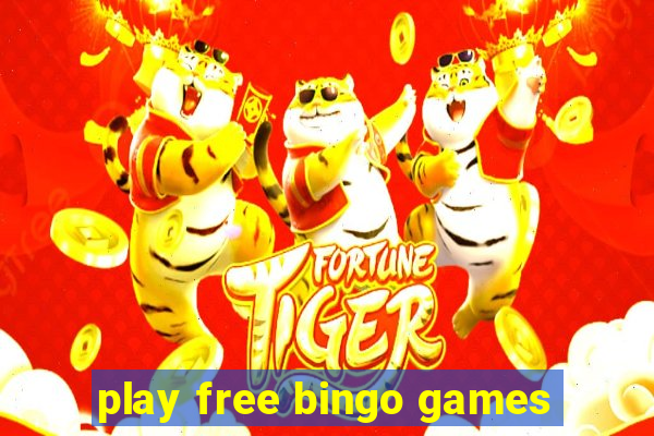 play free bingo games