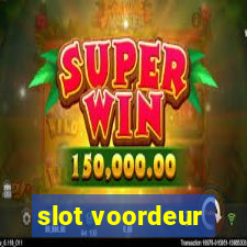 slot voordeur