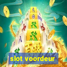 slot voordeur