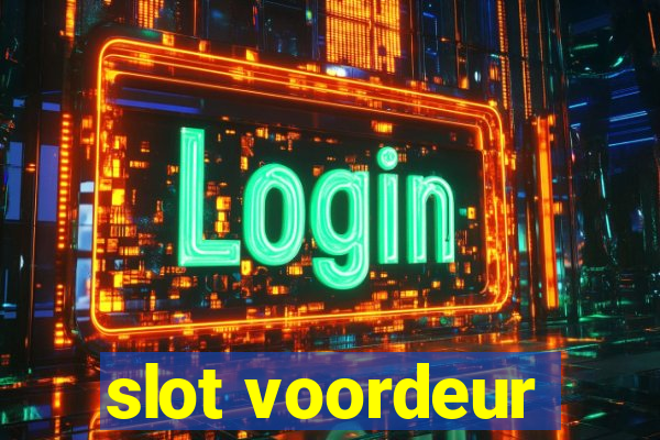 slot voordeur