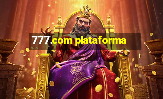 777.com plataforma