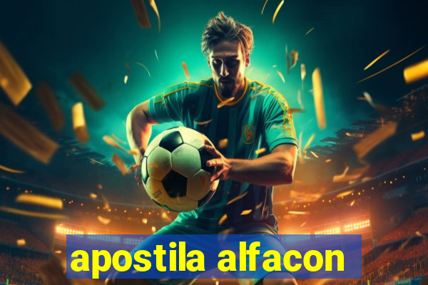 apostila alfacon