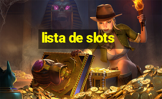 lista de slots