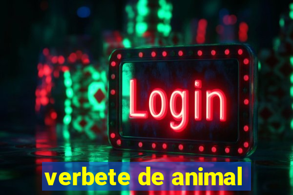 verbete de animal