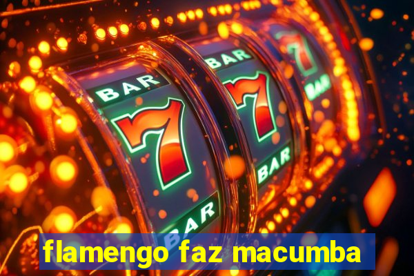 flamengo faz macumba