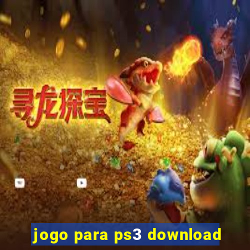 jogo para ps3 download