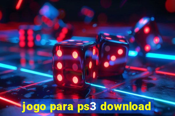 jogo para ps3 download