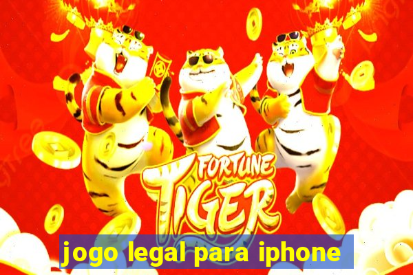 jogo legal para iphone