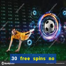 30 free spins no deposit paradise casino