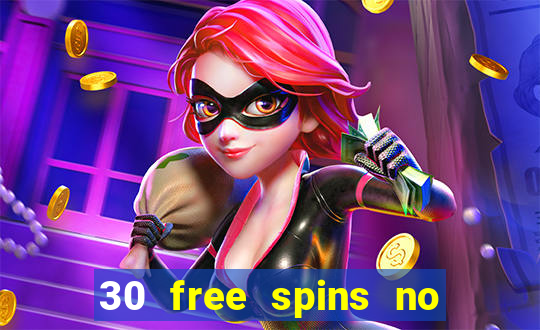 30 free spins no deposit paradise casino