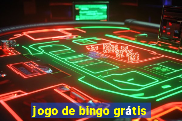 jogo de bingo grátis