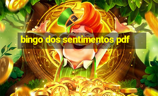 bingo dos sentimentos pdf