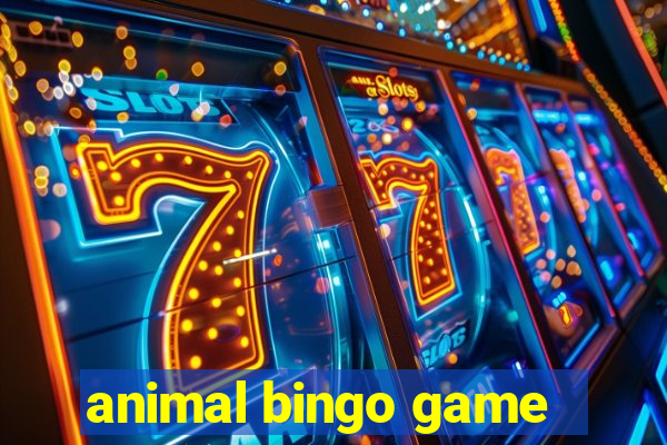 animal bingo game