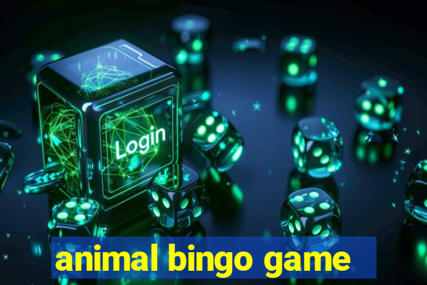 animal bingo game