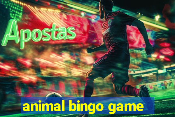 animal bingo game