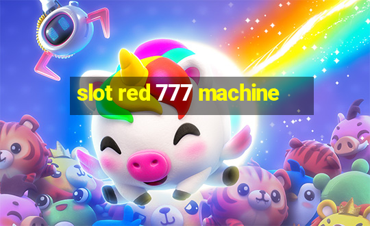 slot red 777 machine