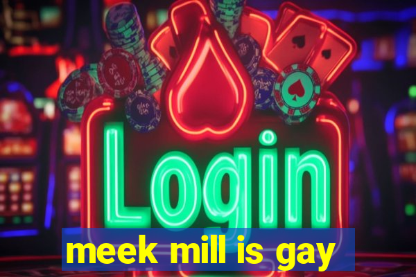 meek mill is gay