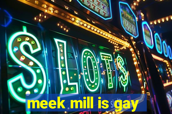 meek mill is gay