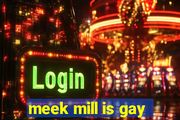 meek mill is gay