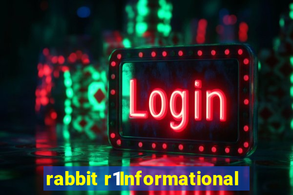 rabbit r1Informational