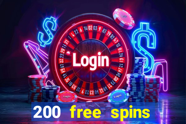 200 free spins online casino