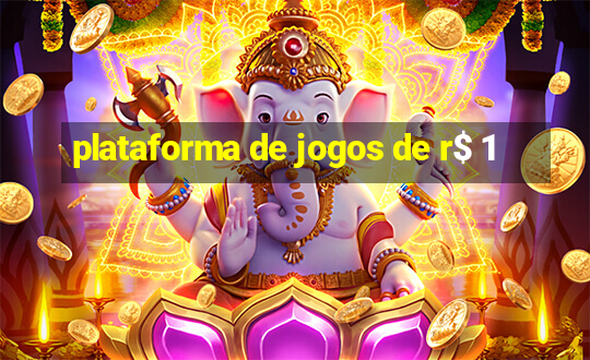 plataforma de jogos de r$ 1