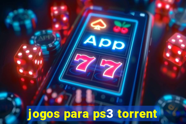 jogos para ps3 torrent