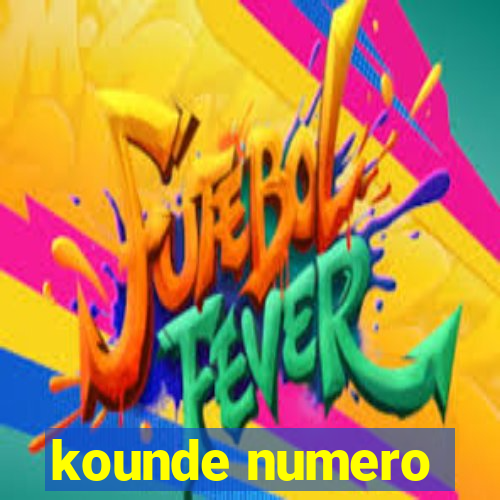 kounde numero