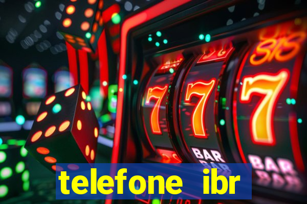 telefone ibr vitória da conquista