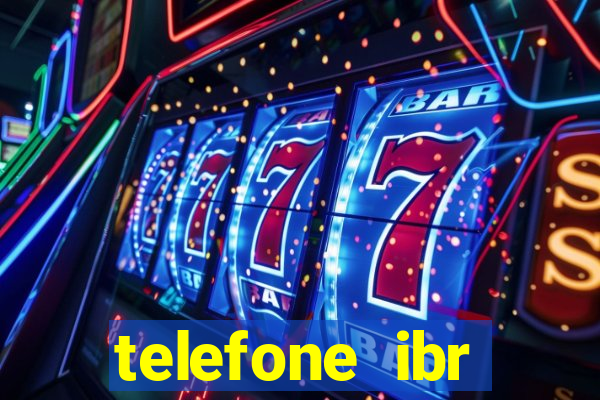 telefone ibr vitória da conquista