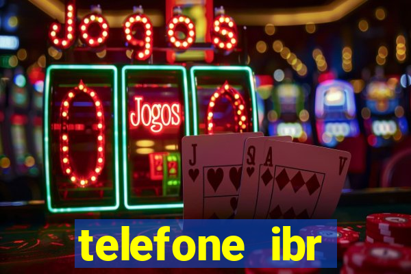 telefone ibr vitória da conquista